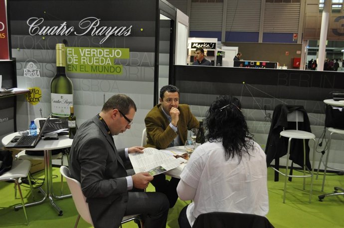 Expositor de Cuatro Rayas en el Salón de la Alimentación