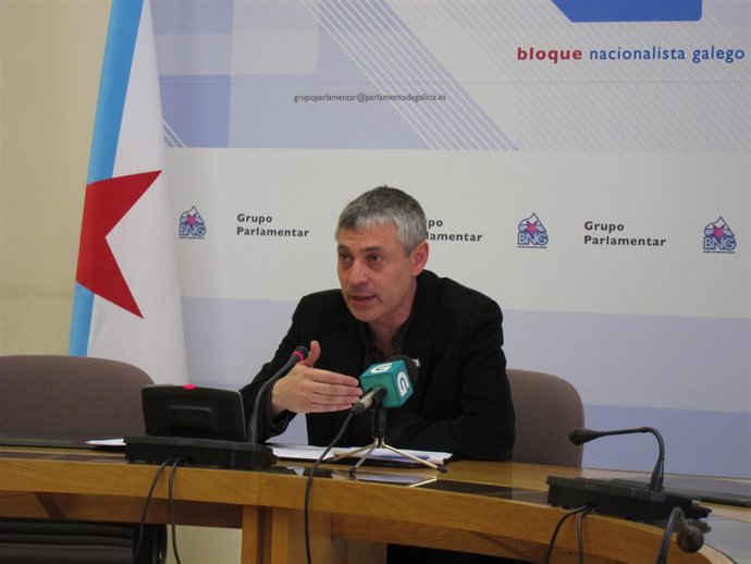 Bieito Lobeira, diputado del Grupo Parlamentario del BNG