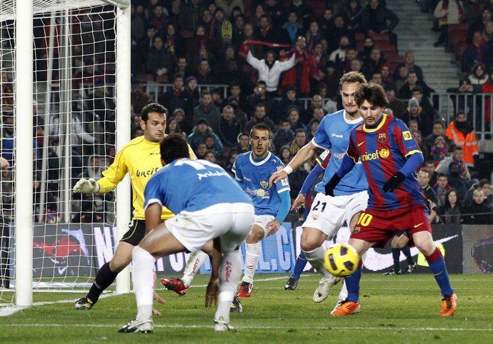FC Barcelona Almería Leo Messi