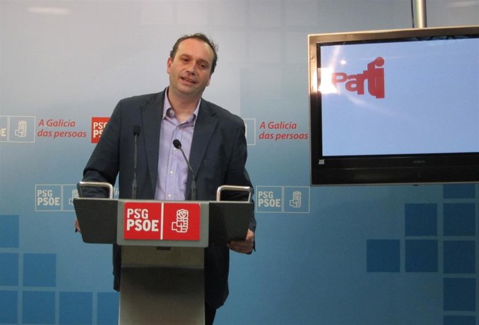 El secretario de Organización del PSdeG, Pablo García