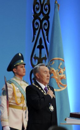 Nursultan Nazarbayev, presidente de Kazajistán