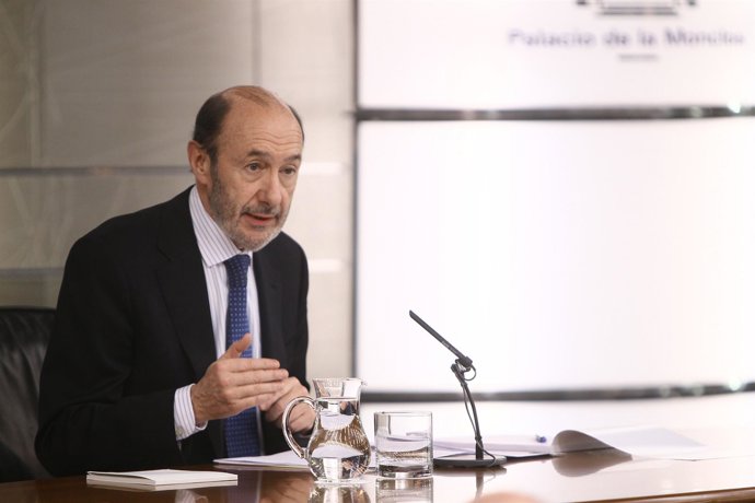 Alfredo Pérez Rubalcaba en Moncloa