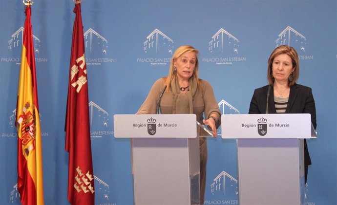 Las consejeras Reverte y Palacios