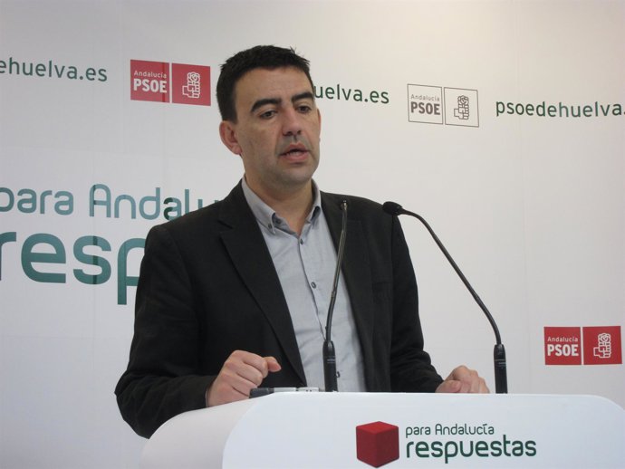 El secretario general del PSOE de Huelva, Mario Jiménez.