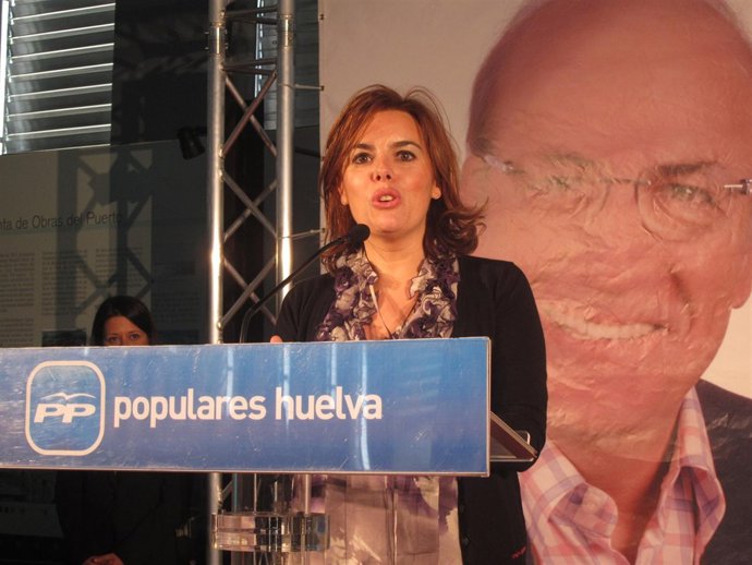 La portavoz del PP en el Congreso de los Diputados.