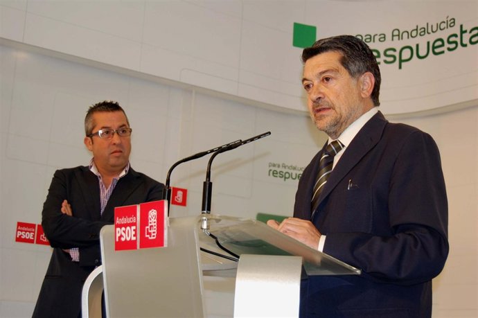 Javier Barrero, este viernes en Sevilla