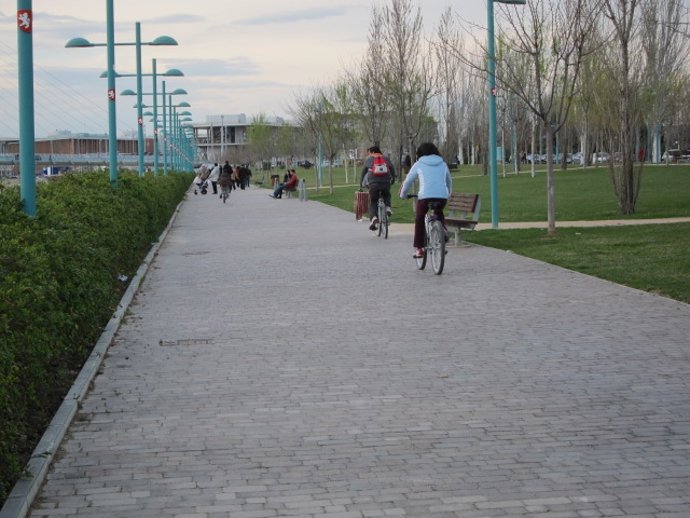 Ciclistas en Ranillas