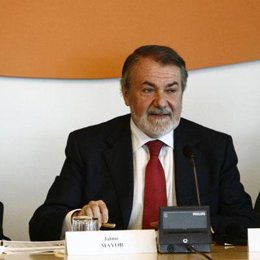 El candidato del PP a las elecciones europeas, Jaime Mayor Oreja