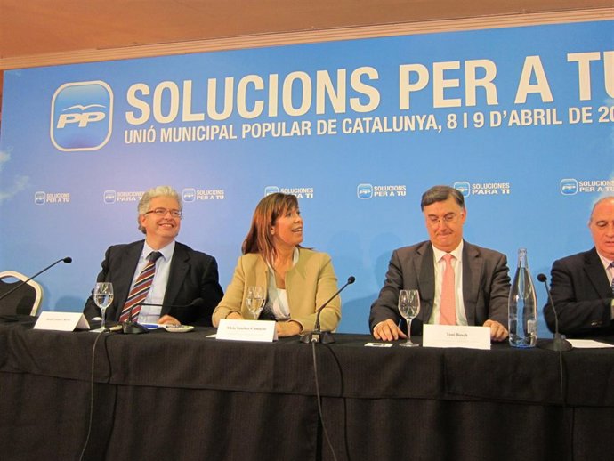 La líder del PP catalán, Alicia Sánchez-Camacho