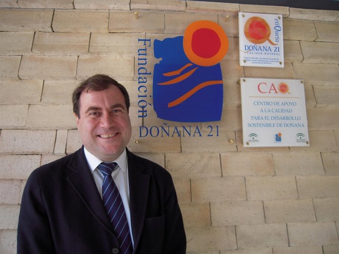 Fernando Maudo en la Fundación Doñana hoy
