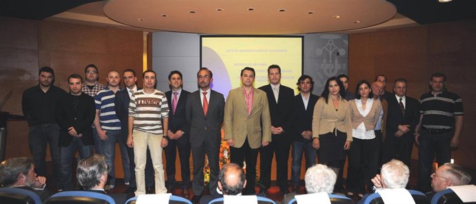 El consejero Salvador Marín en el Colegio Oficial de Ingenieros Técnicos Industr