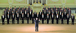 El Coro de la Capella de San Petersburgo actúa en Baluarte.