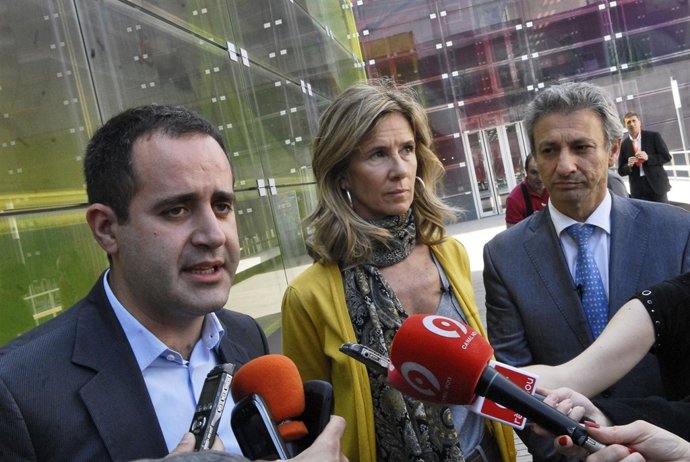 Alarte y Cristina Garmendia en Valencia