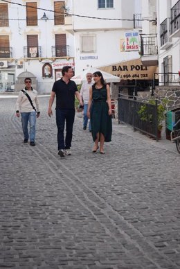 David Cameron y su esposa Samantha de visita en Granada