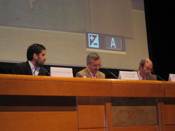 José Antonio Ortega Lara en las Jornadas en Bilbao.