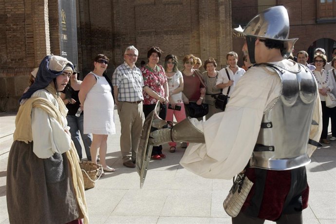 Las rutas teatralizadas recorren el municipio