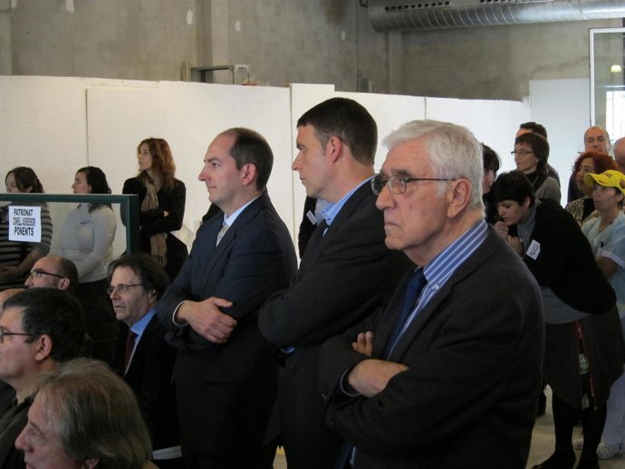 Daniel Osàcar, ex tesorero de CDC, en primer término