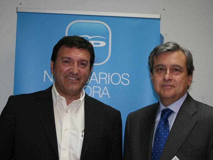 José Antonio Sánchez y Luis Armada