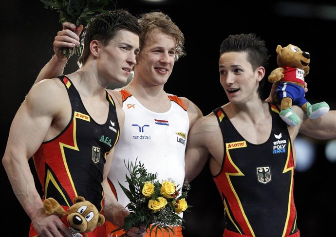 El gimnasta holandés Epke Zonderland