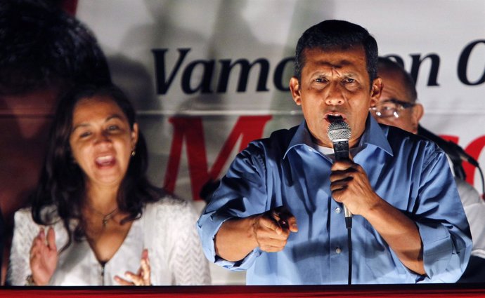 El nacionalista de Perú, Ollanta Humala