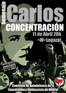 Concentración Homenaje Carlos Palomino