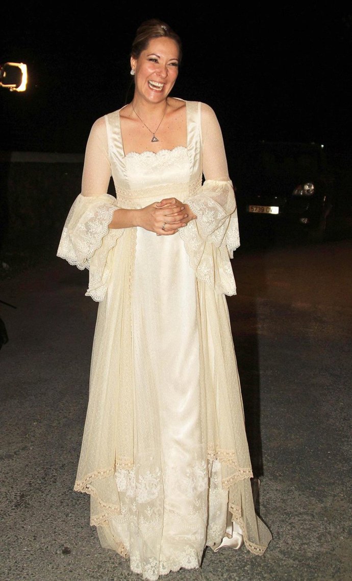Rosario Mohedano El Día De Su Boda Con Andrés Fernández 