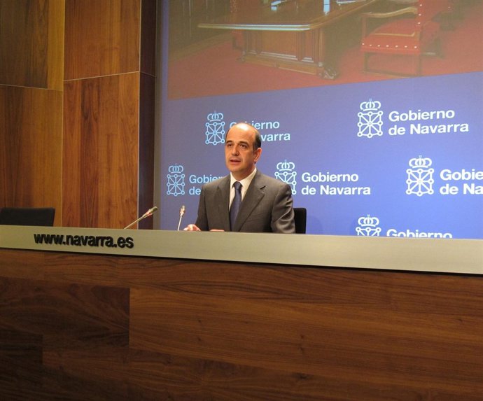 El Portavoz Del Gobierno De Navarra, Alberto Catalán.