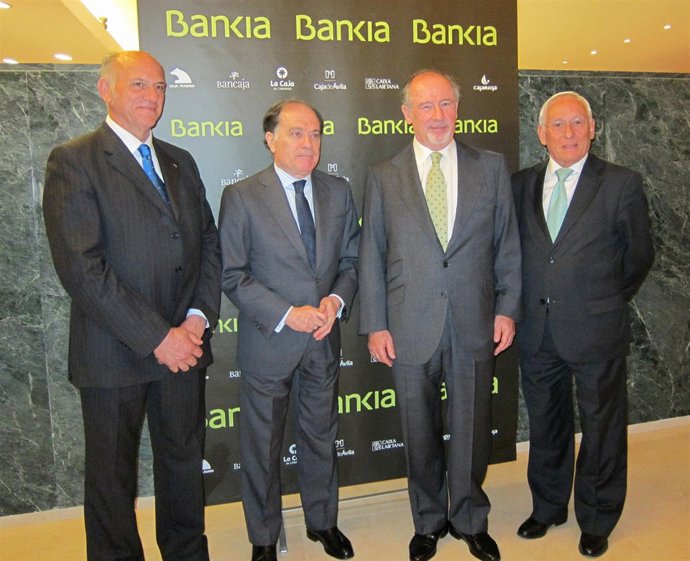 El Presidente De Bankia, Rodrigo Rato, Presenta La Entidad En Valladolid