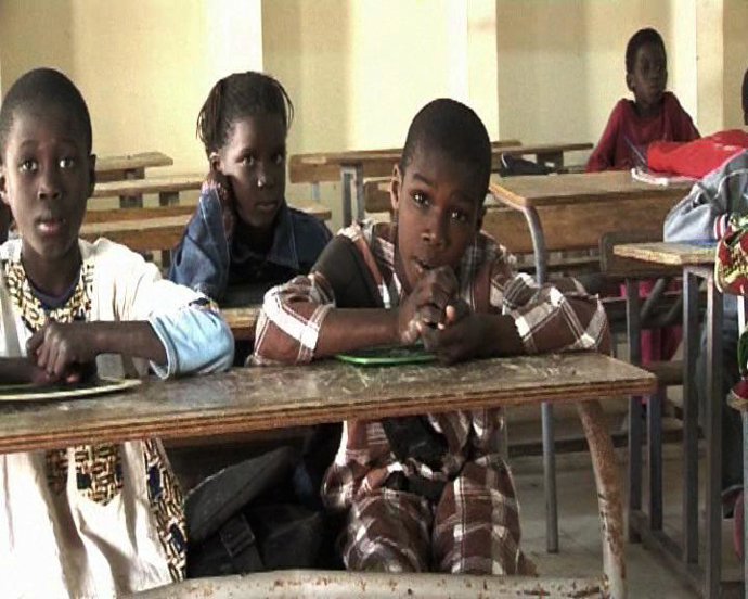 Africanos en la escuela