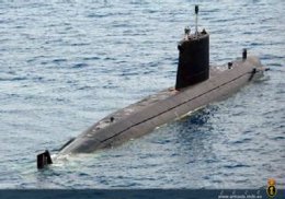 Submarino S74 Tramontana de la Armada española