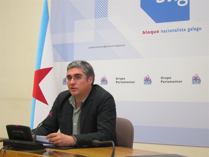 Carlos Aymerich, portavoz del Grupo Parlamentario del BNG