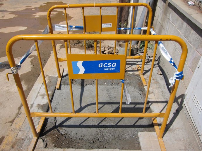 Agujero Donde Iban A Robar Las Tuberías