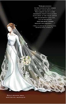 Dibujo Del Posible Vestido De Novia De Kirsten Stewart En 'Crepúsculo'