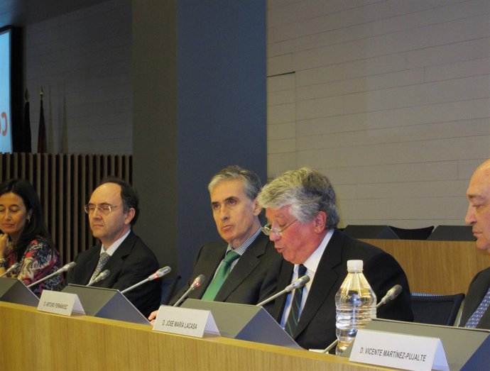 Ramón Jáuregui En La Presentación Del Informe Sobre RSE Del CEIM