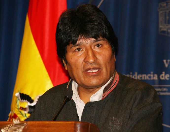 El Presidente De Bolivia, Evo Morales.