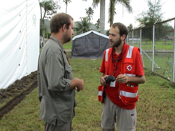 El Delegado Navarro De Cruz Roja Raúl Ecay.