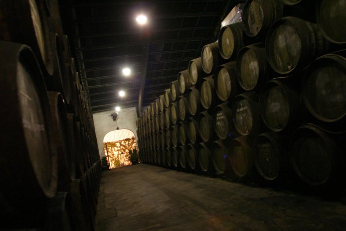 Imagen de una bodega de la provincia de Cádiz
