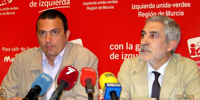 El candidato a la Presidencia de la Comunidad de IU-Verdes, José Antonio Pujante