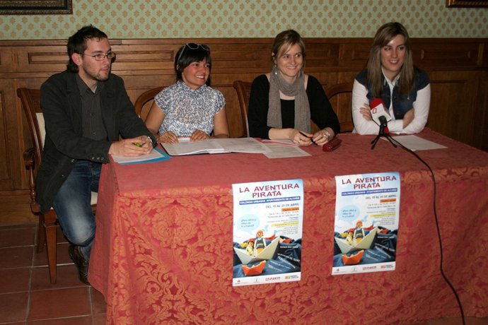 Presentación de las colonias urbanas de Alcañiz de esta Semana Santa