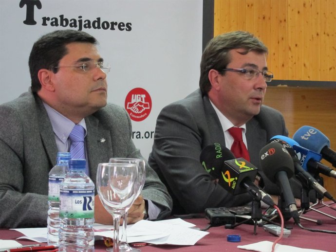Guillermo Fernández Vara y Francisco Capilla