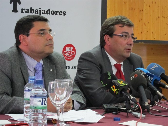 Guillermo Fernández Vara y Francisco Capilla