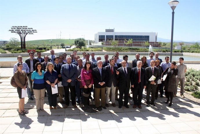 Participantes En El Encuentro Con Empresas Celebrado En Geolit, Mengíbar (Jaén)