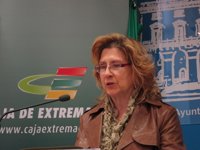 Carmen Heras muestra "alegría y satisfacción" por que la Semana Santa de Cáceres sea de interés internacional