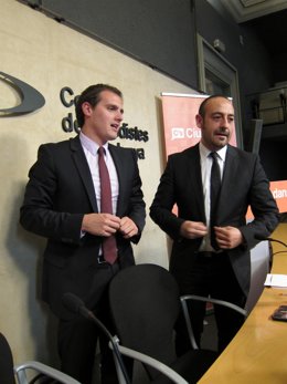 Albert Rivera Y Jordi Cañas (C's)