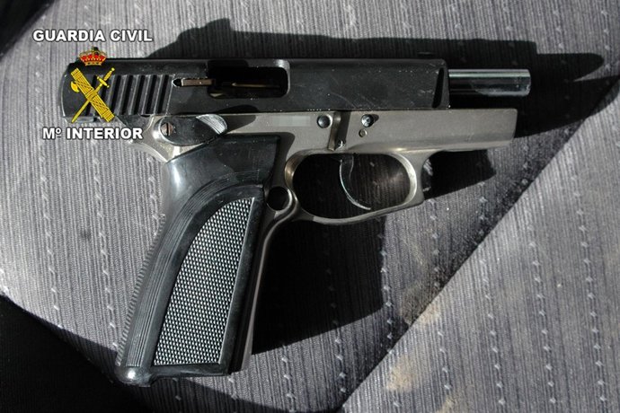 El Arma Intervenida En La Operación