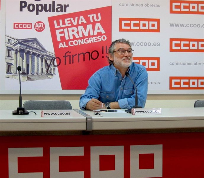 Secretario de Comunicación de CC.OO., Fernando Lezcano