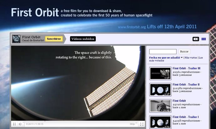 Documental First Orbit Desde Youtube 