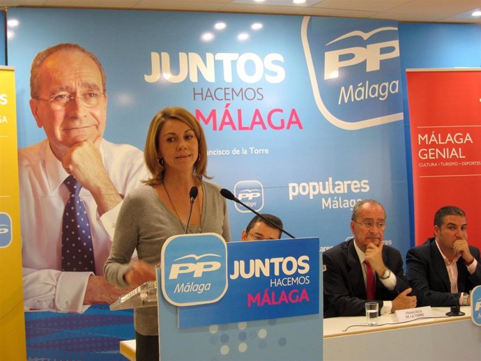 La Secretaria General Del PP, María Dolores De Cospedal