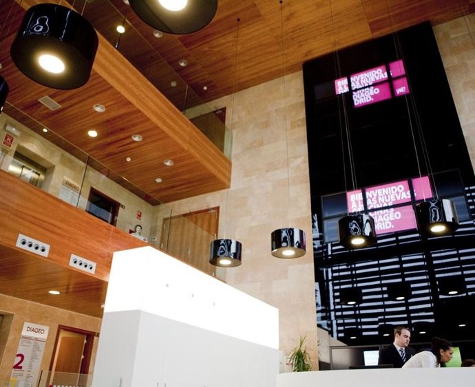 Sede Edificio Sostenible Diageo Madrid