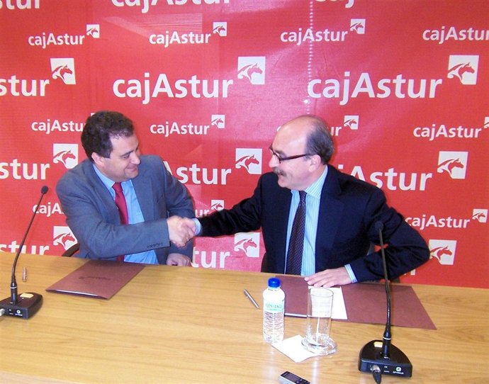Firma Del Convenio Entre Cajastur Y FENA